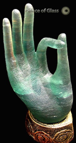 decorative glass sculptures